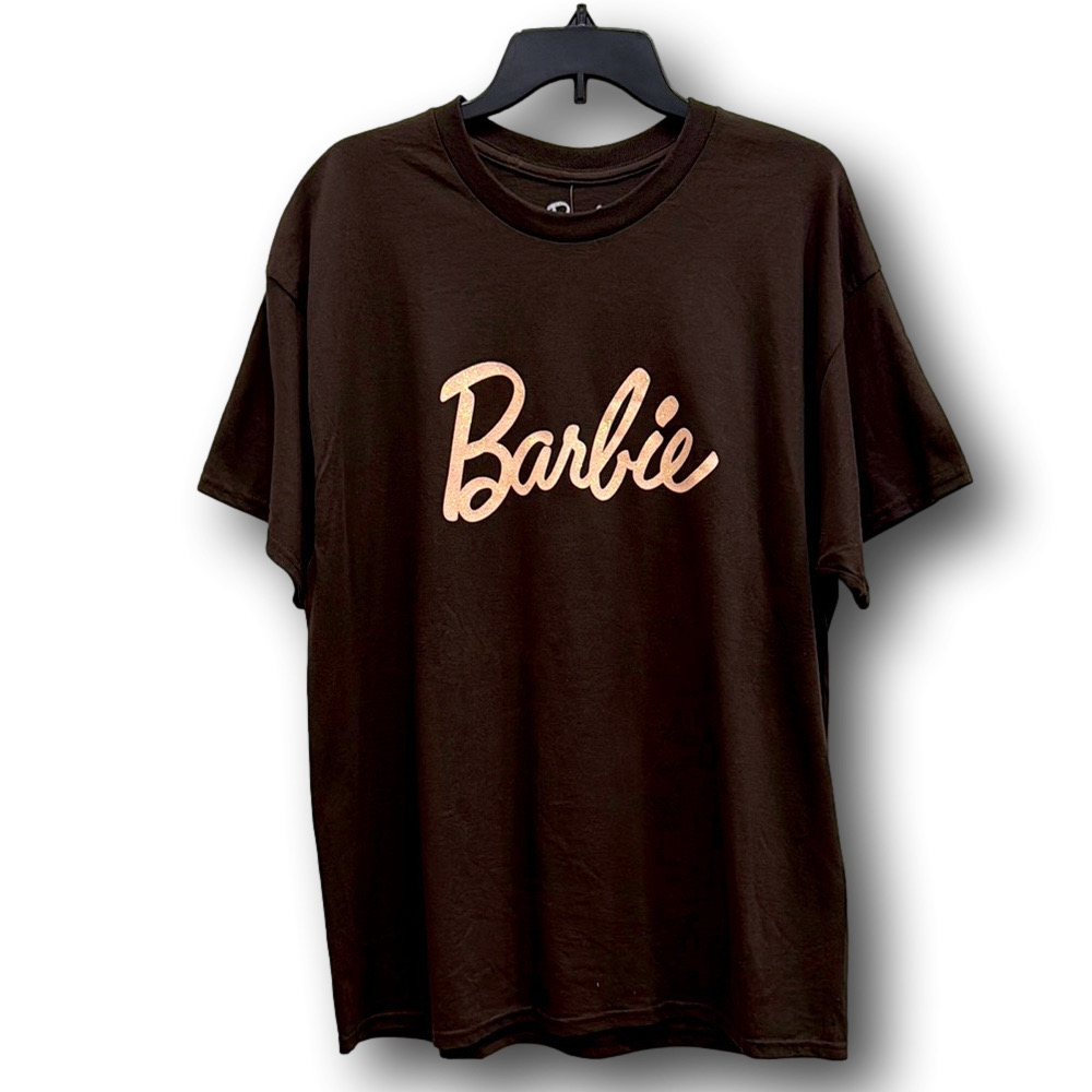 Barbie Black Afro "Love Being Me" Graphic T-Shirt - Size Extra Large XL - NWT